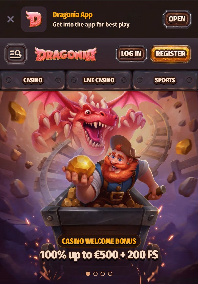 Dragonia casino en ligne - Découvrez les Offres de Bienvenue et les Bonus sans Depot du Dragonia Casino